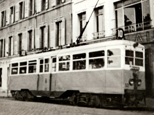 Réseau urbain CGFT motrice tramway type <q>Nancy</q>