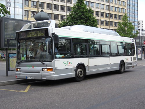 Réseau urbain Heuliez Bus GX217 GNV : 3277 YL 54
