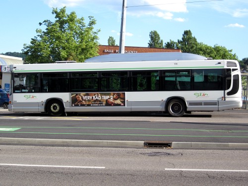 Réseau urbain Heuliez Bus GX317 GNV Cursor : BJ-642-SF
