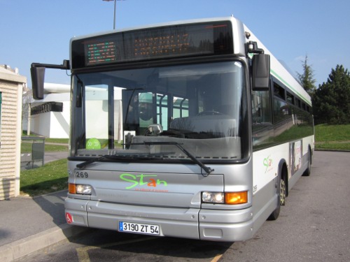 Réseau urbain Heuliez Bus GX317 GNV Cursor : 3190 ZT 54