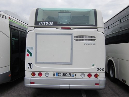 Réseau urbain Irisbus Citelis 12 GNC : CG-890-PL