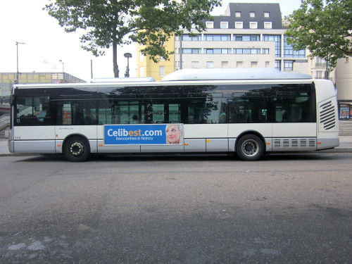 Réseau urbain Irisbus Citelis 12 GNC : CG-516-PZ