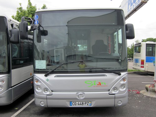 Réseau urbain Irisbus Citelis 12 GNC : CG-448-PZ