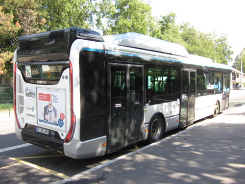 Réseau urbain Irisbus Urbanway 12 GNC : DS-326-VR