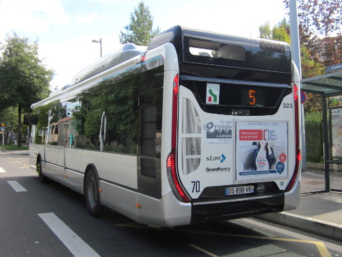Réseau urbain Irisbus Urbanway 12 GNC : DS-898-VR