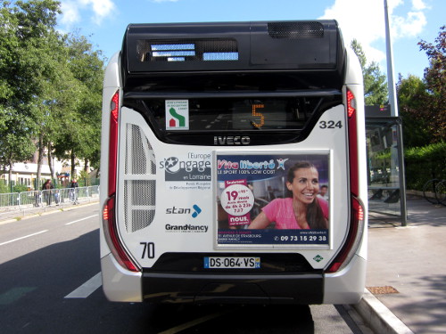 Réseau urbain Irisbus Urbanway 12 GNC : DS-064-VS