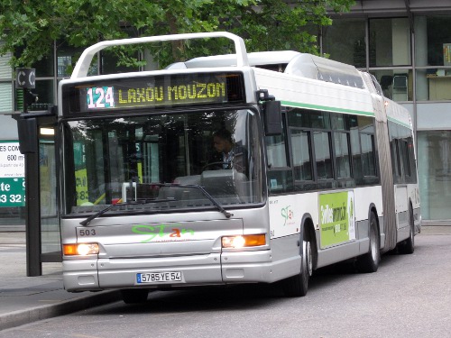 Réseau urbain Heuliez Bus GX417 GNV : BZ-633-BB