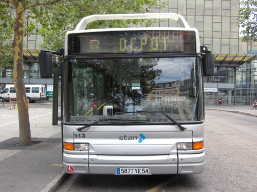 Réseau urbain Heuliez Bus GX417 GNV : 5877 YE 54
