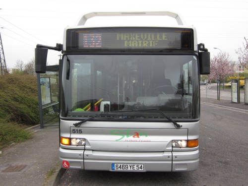 Réseau urbain Heuliez Bus GX417 GNV : 6469 YE 54