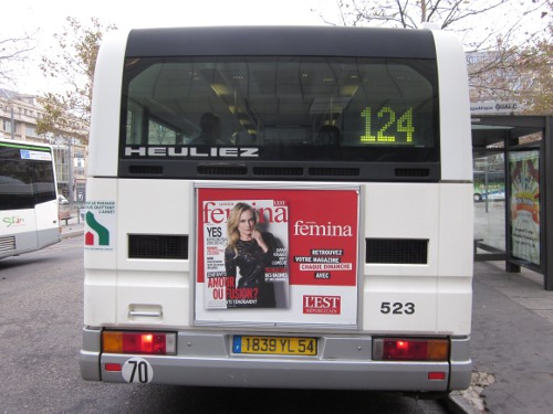 Réseau urbain Heuliez Bus GX417 GNV : 1839 YL 54