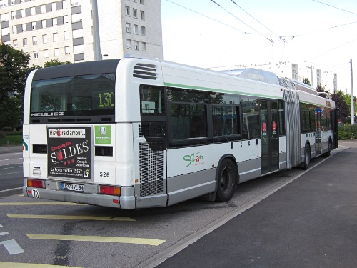 Réseau urbain Heuliez Bus GX417 GNV : 3279 YL 54