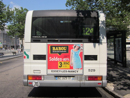 Réseau urbain Heuliez Bus GX417 GNV : BZ-329-TF