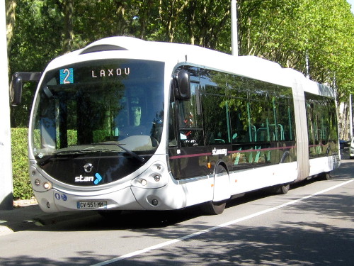 Réseau urbain Irisbus Crealis Neo 18 GNC : CV-551-MM